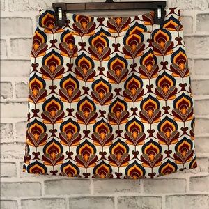 70s inspired mini skirt